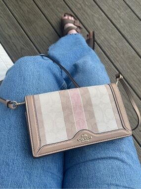 Coach Anna Fold-over Clutch